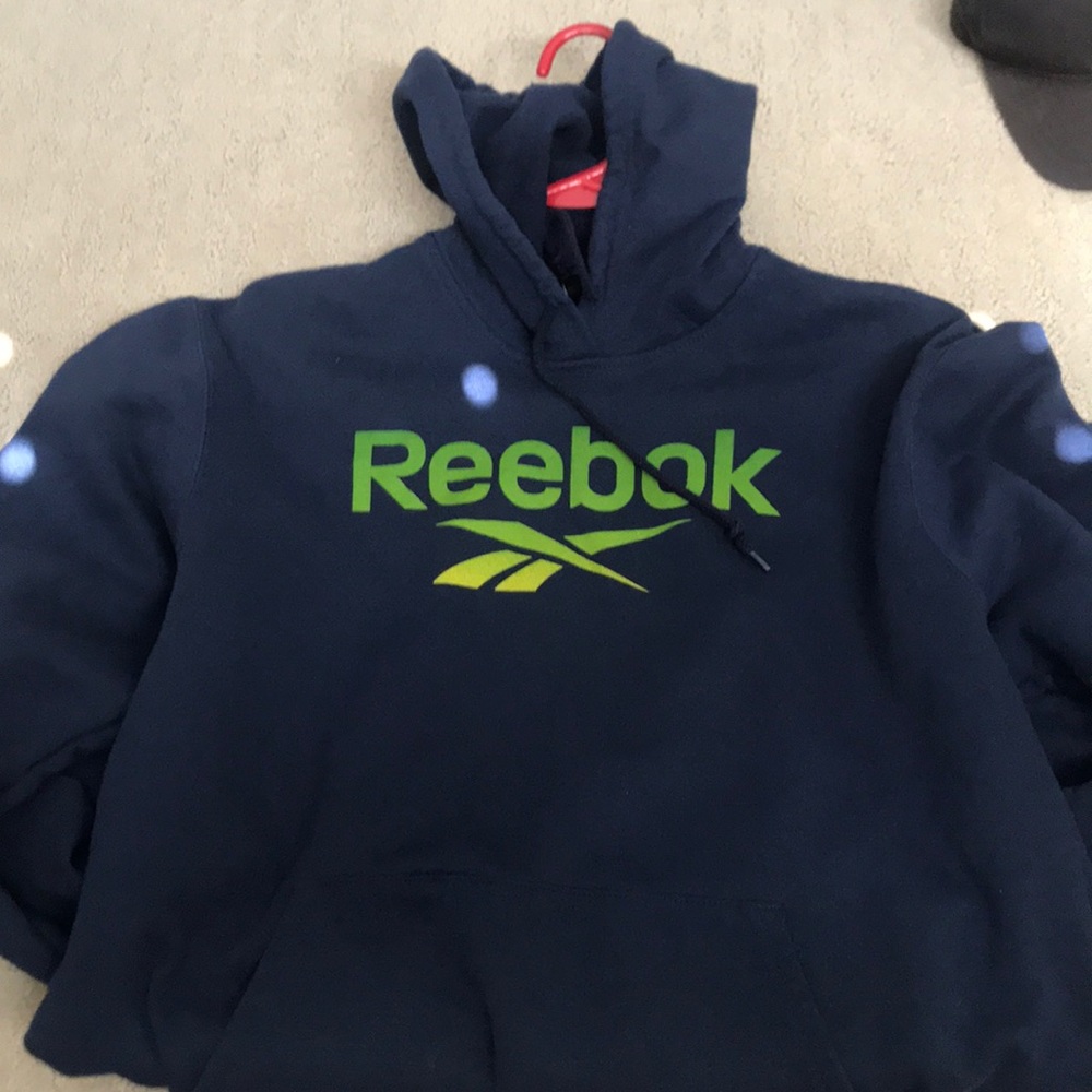 Navy Reebok hoodie